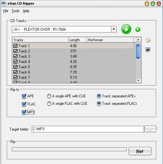eSan CD Ripper