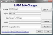 A-PDF INFO Changer