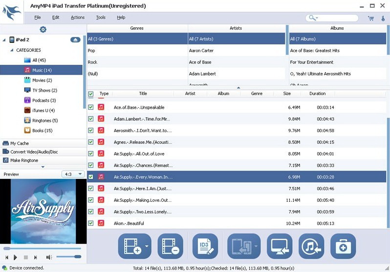 AnyMP4 iPad Transfer Platinum