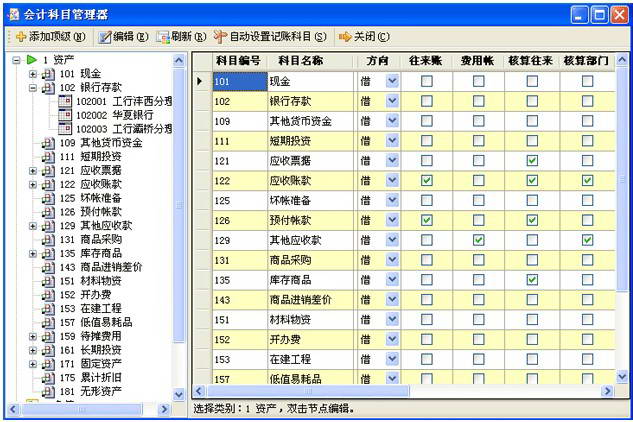 云驰工业会计财务软件