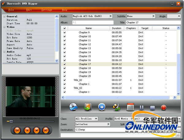 3herosoft DVD Ripper