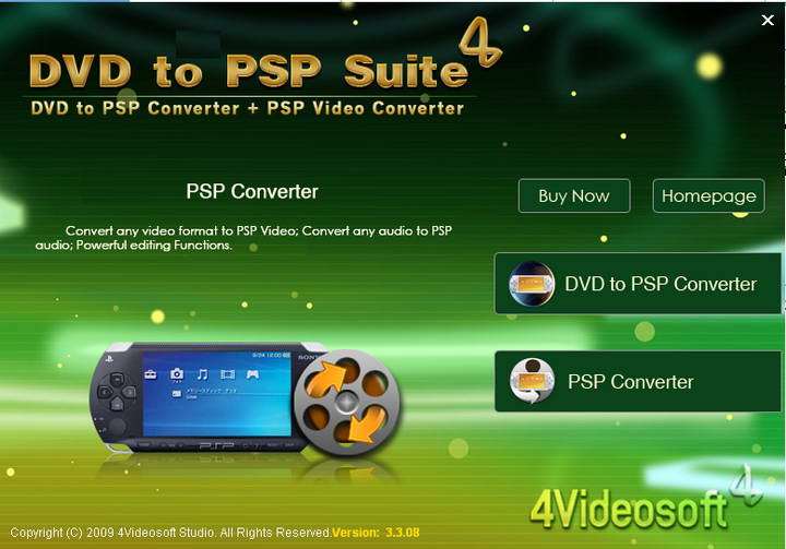 4Videosoft DVD to PSP Suite