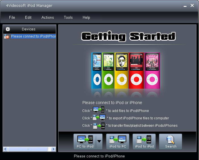 4Videosoft iPod Manager