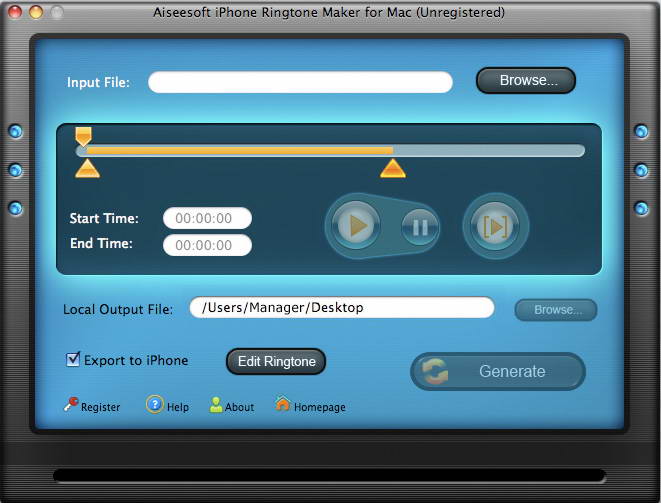 Aiseesoft iPhone Ringtone Maker for Mac