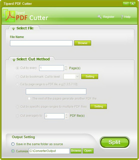 Tipard PDF Cutter