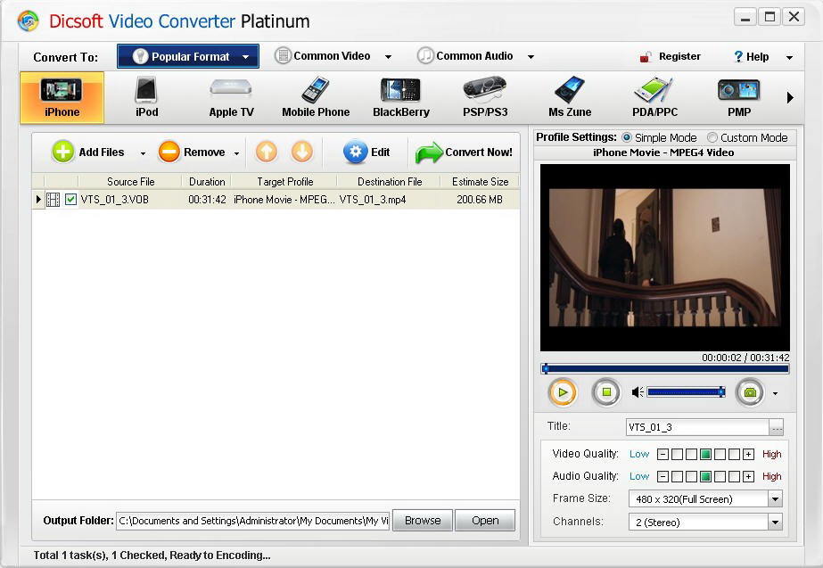 Dicsoft Video Converter Platinum