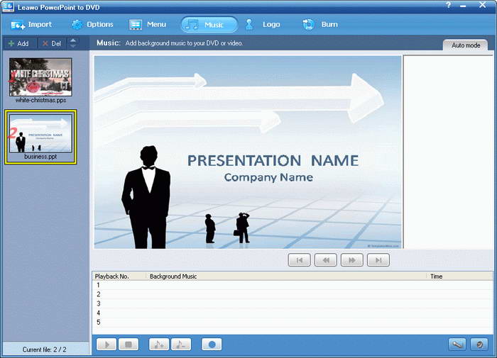 Leawo PowerPoint to DVD Pro