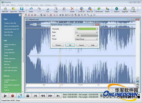 WavePad Audio Editing Software