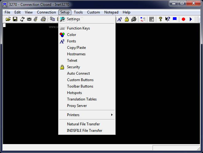 Inet/Winet Terminal Emulator