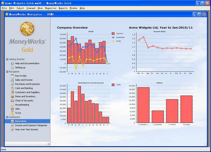 MoneyWorks Gold