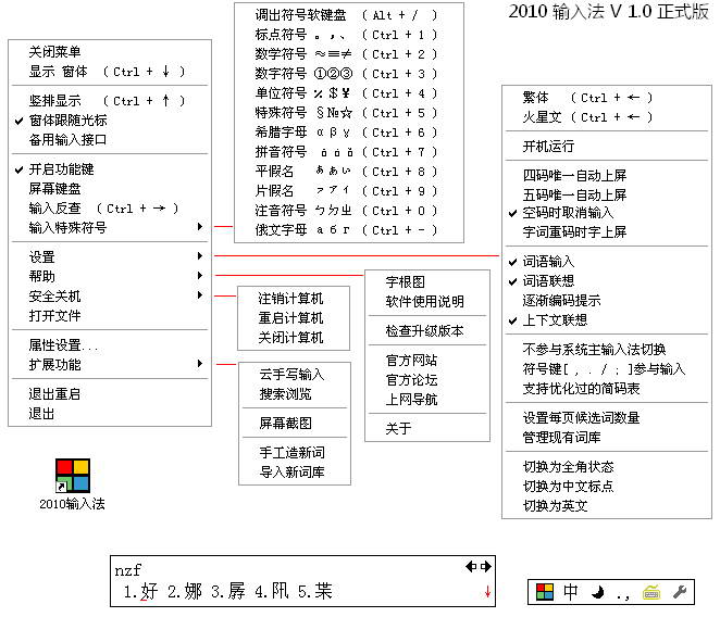 2010输入法平台