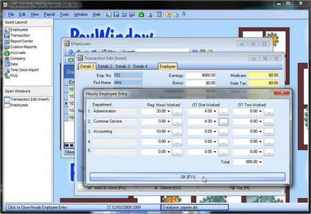 PayWindow Payroll System