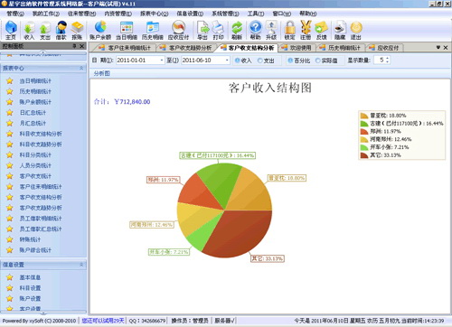 星宇出纳软件管理系统网络版