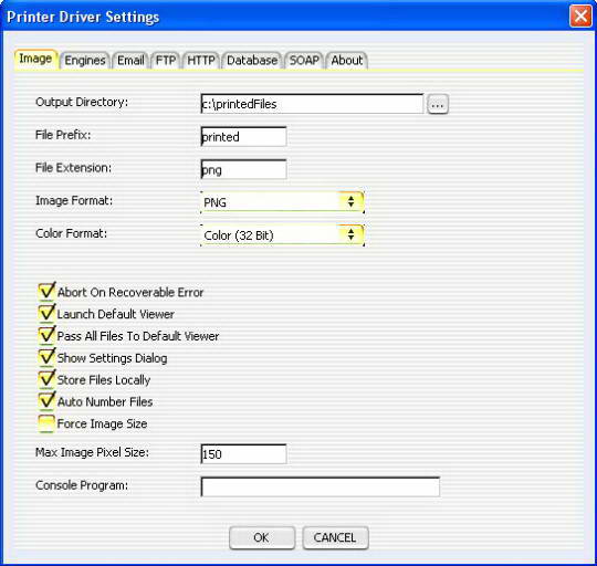 ES Image Printer Driver