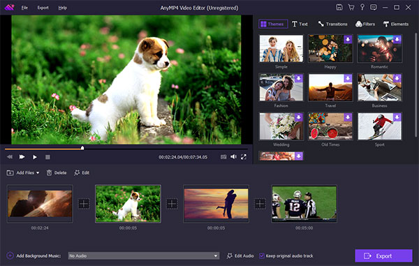 AnyMP4 Video Editor