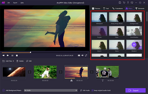 AnyMP4 Video Editor