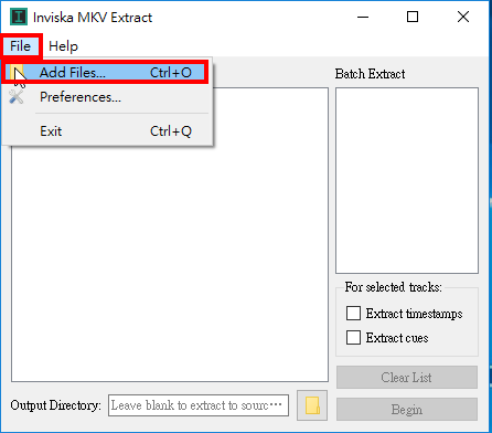 Inviska MKV Extract