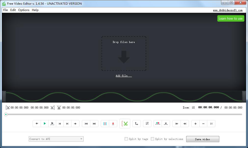 DVDVideoSoft Free Video Editor