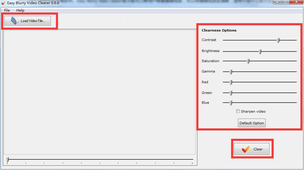 Easy Blurry Video Clearer