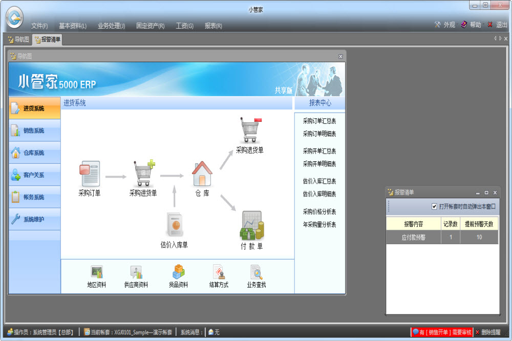 小管家进销存 5000标准版