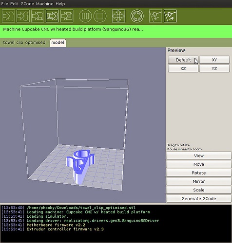 3d打印机控制软件(ReplicatorG)