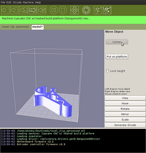 3d打印机控制软件(ReplicatorG)