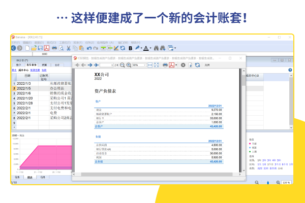 Banana财务会计软件 Win 64位