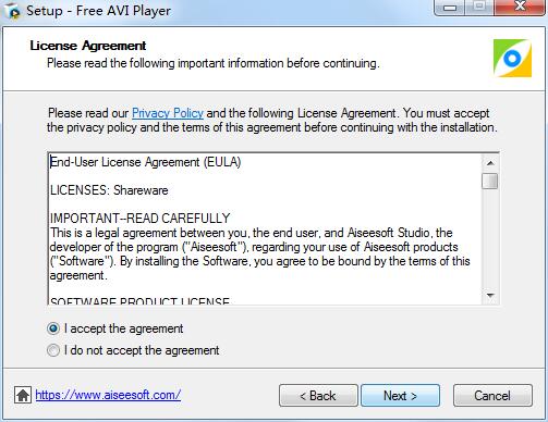 Aiseesoft Free AVI Player