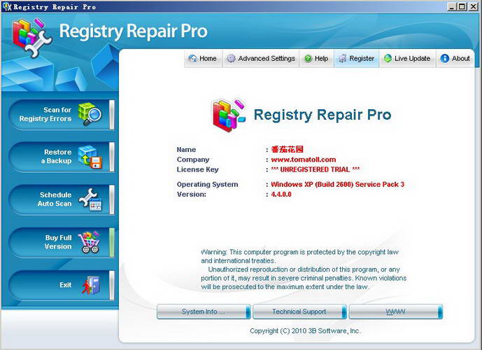 Registry Repair Pro