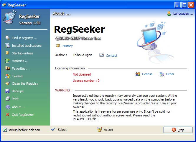 RegSeeker