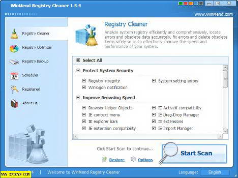 WinMend Registry Cleaner