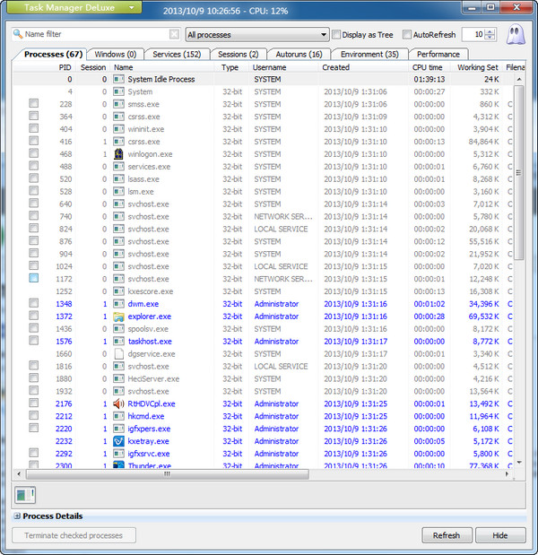 Task Manager DeLuxe(高级多功能任务管理器)