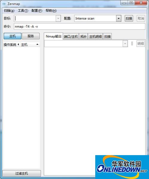 zenmap(端口漏洞扫描工具)