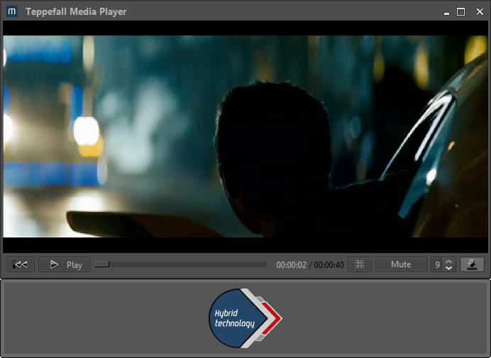 Teppefall Media Player