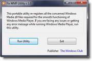 Fix WMP Utility