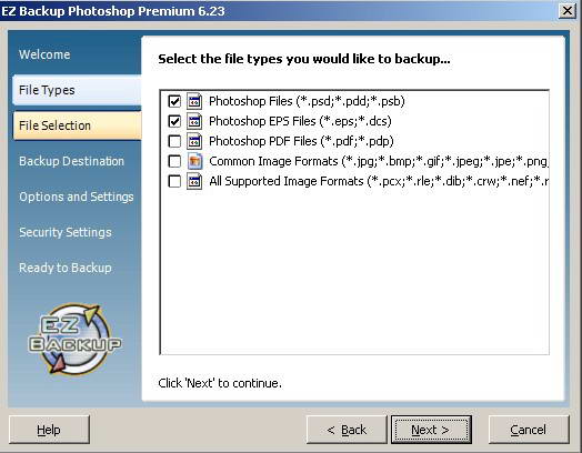 EZ Backup Photoshop Premium