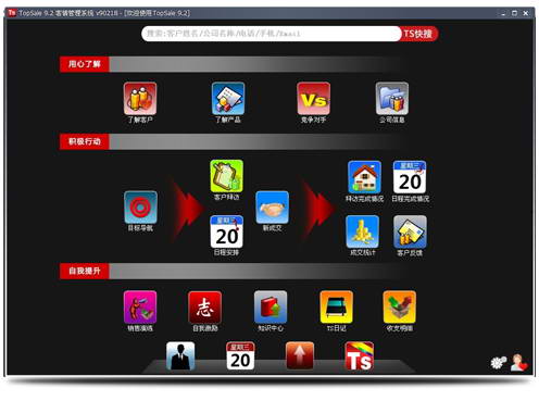 TopSale  客情管理专家级系统