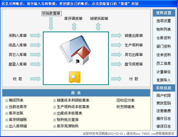 易芝仓库管理软件