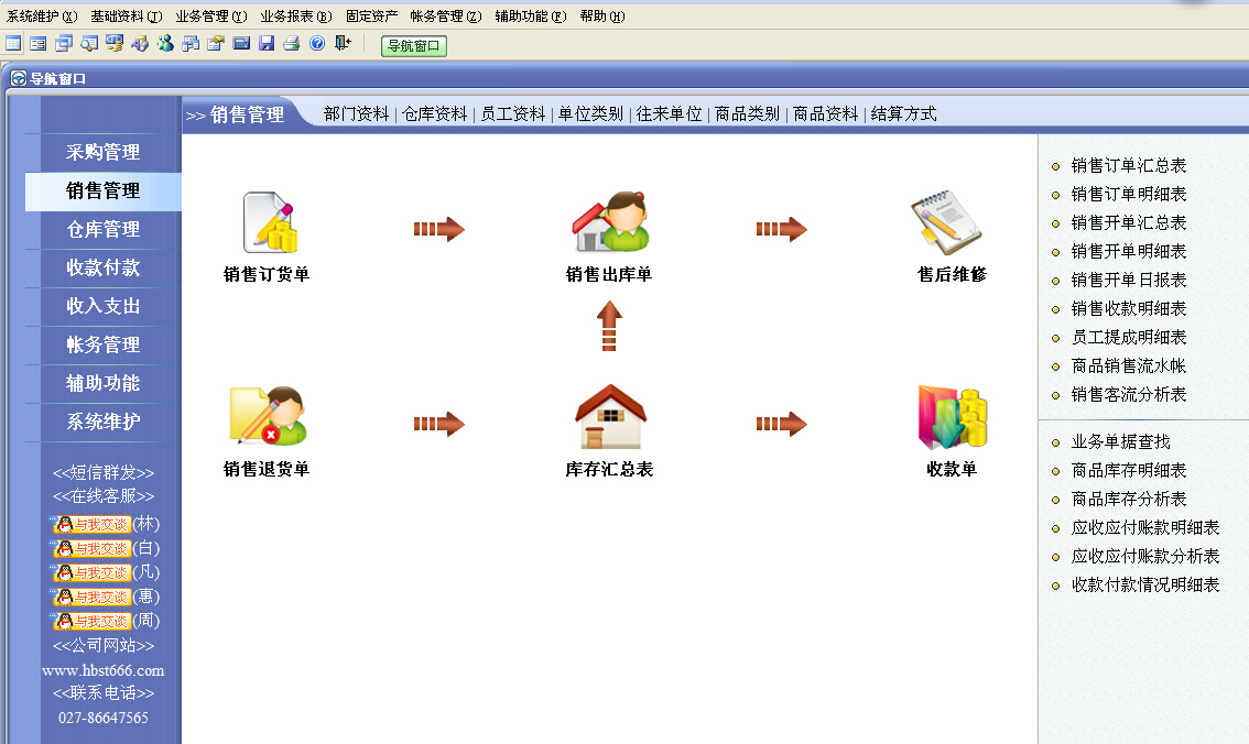 速拓进销存管理系统