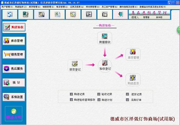 德易力明灯具销售管理系统SQL版