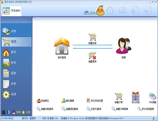 傻瓜进销存软件
