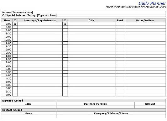 Daily Planner Plus