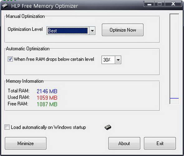 HLP Free Memory Optimizer