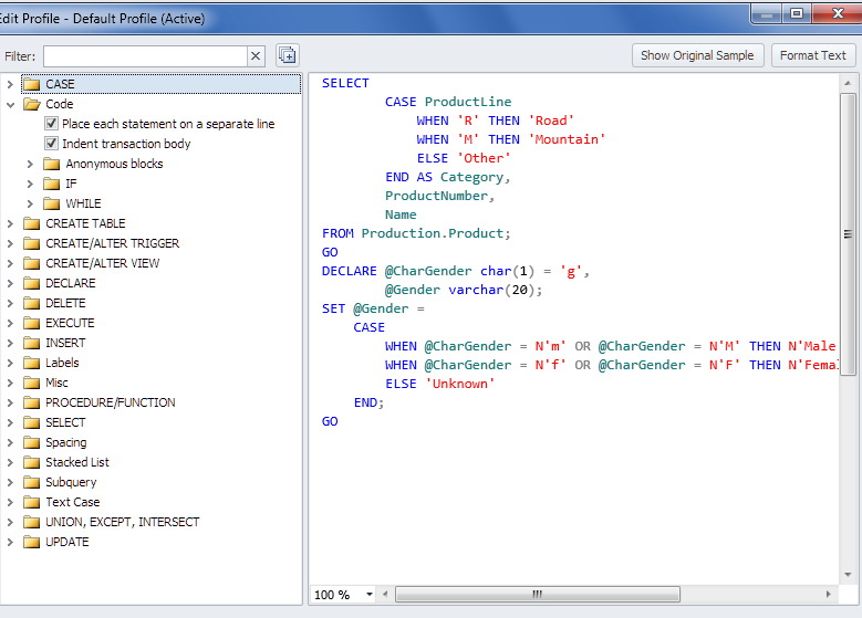 DbForge SQL Complete