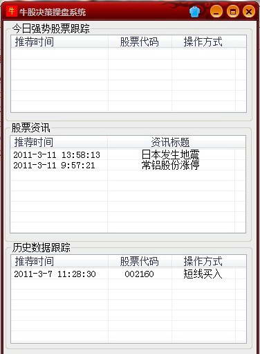 牛股决策操盘系统