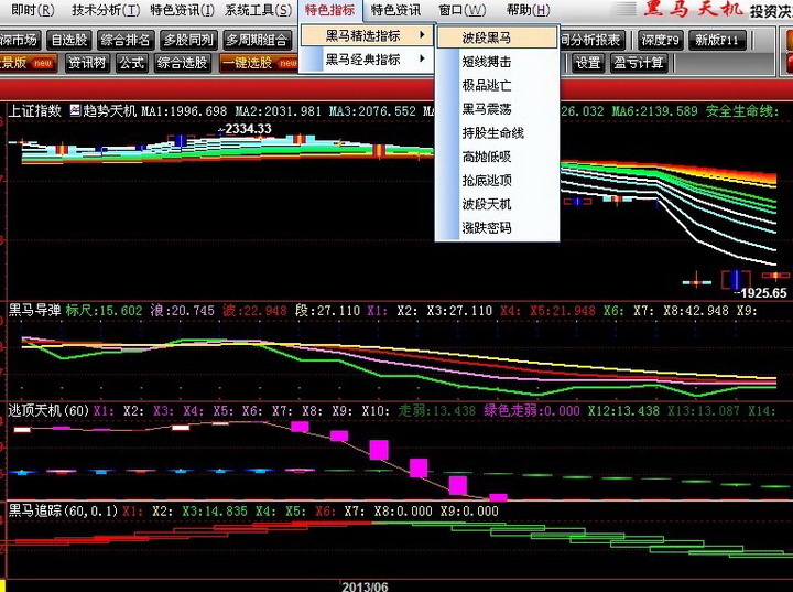 黑马天机投资决策分析系统