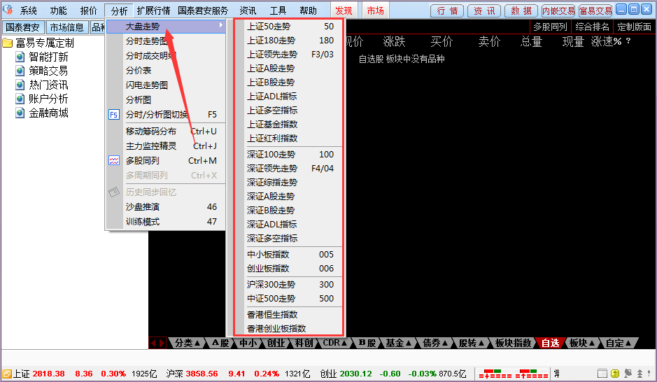 国泰君安证券通达信国泰君安锐智版