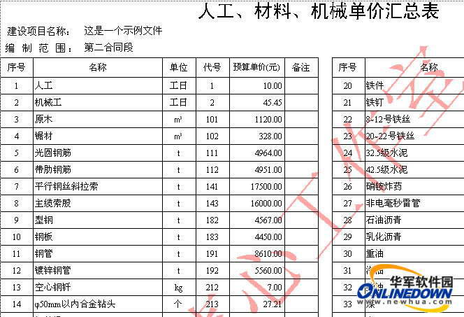 心云公路造价系统