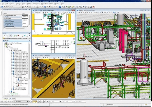 Bentley OpenPlant Modeller