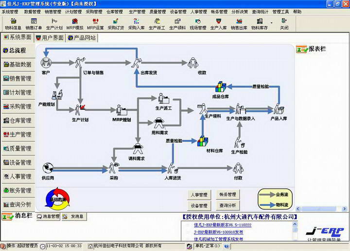 佳凡J-ERP管理系统(专业版)